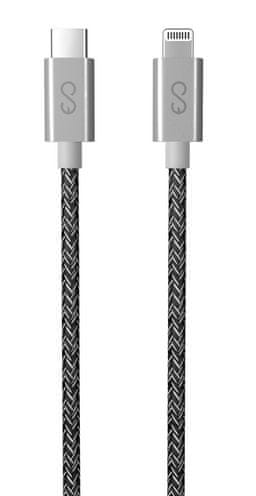 EPICO FABRIC BRAIDED CABLE C to Lightning 1,2 m 2020 - space grey 9915101300183